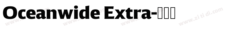 Oceanwide Extra字体转换